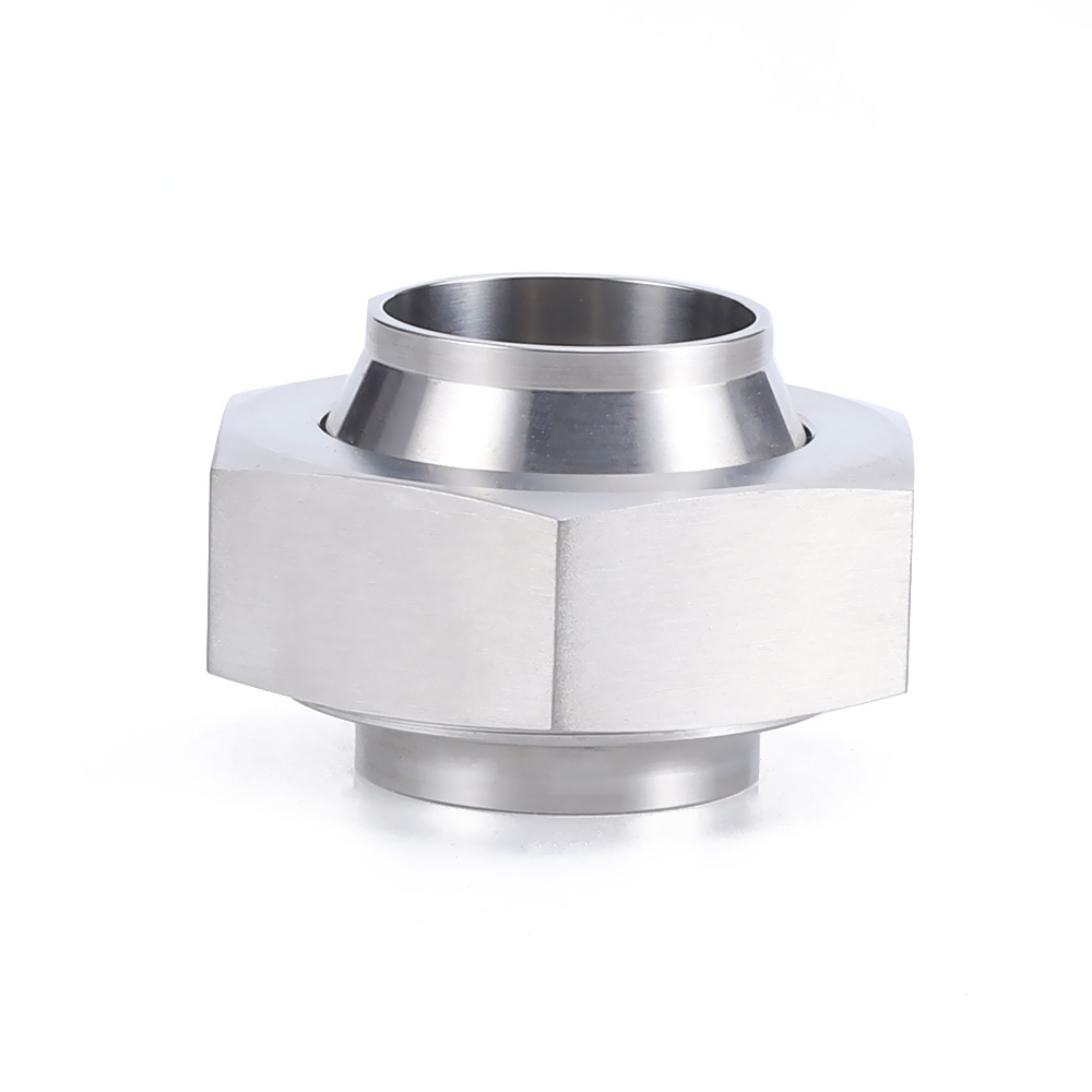 Sanitary Pipe Fitting Stainless Steel 304 RJT38 Union Joint For Beer Brewing Equipment