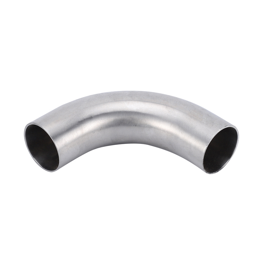 Sanitary Quick Installation 2 Inch SS304 Elbow 90 Degree Welded Elbow