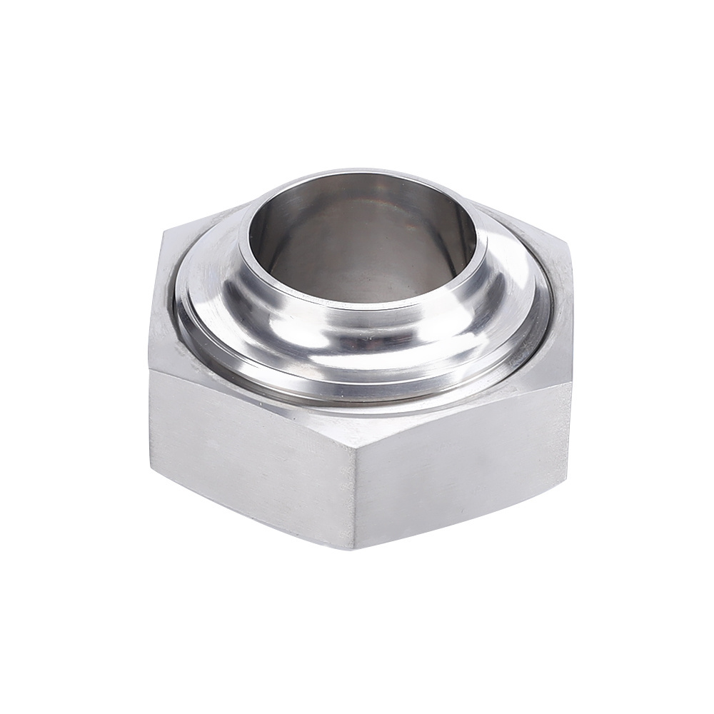 Sanitary Pipe Fitting Stainless Steel 304 RJT38 Union Joint For Beer Brewing Equipment