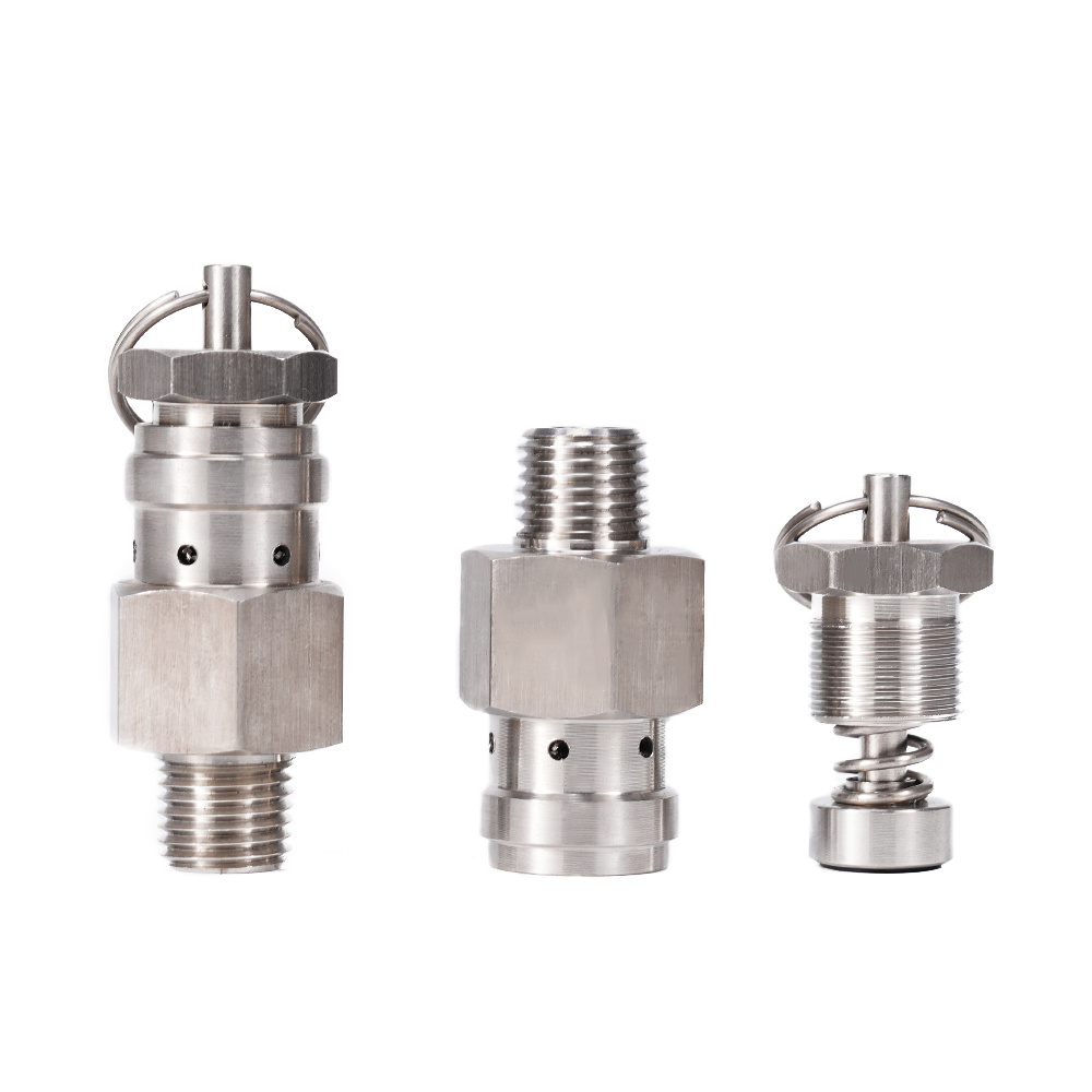 Hand Pull Mini Safety Food Grade Pressure Relief Sanitary Beer Valve