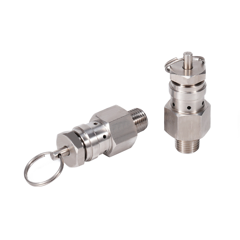 Hand Pull Mini Safety Food Grade Pressure Relief Sanitary Beer Valve