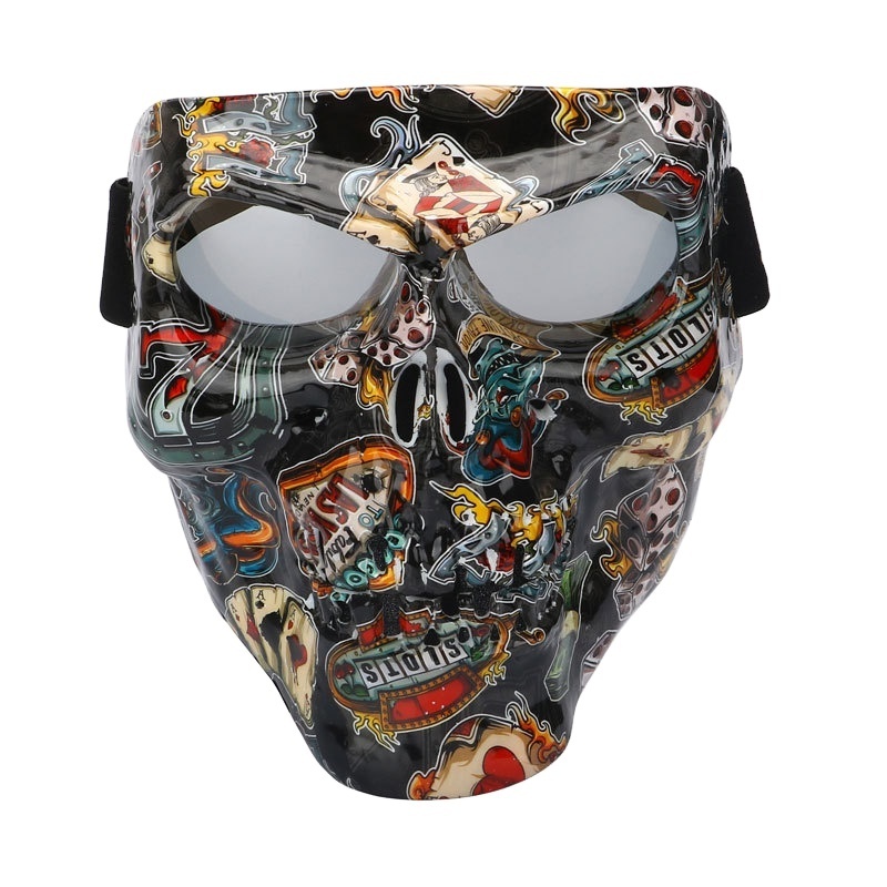 Factory Spot Retro Helmet Mask Goggles Motorcycle Off-Road Windproof Dust Goggles