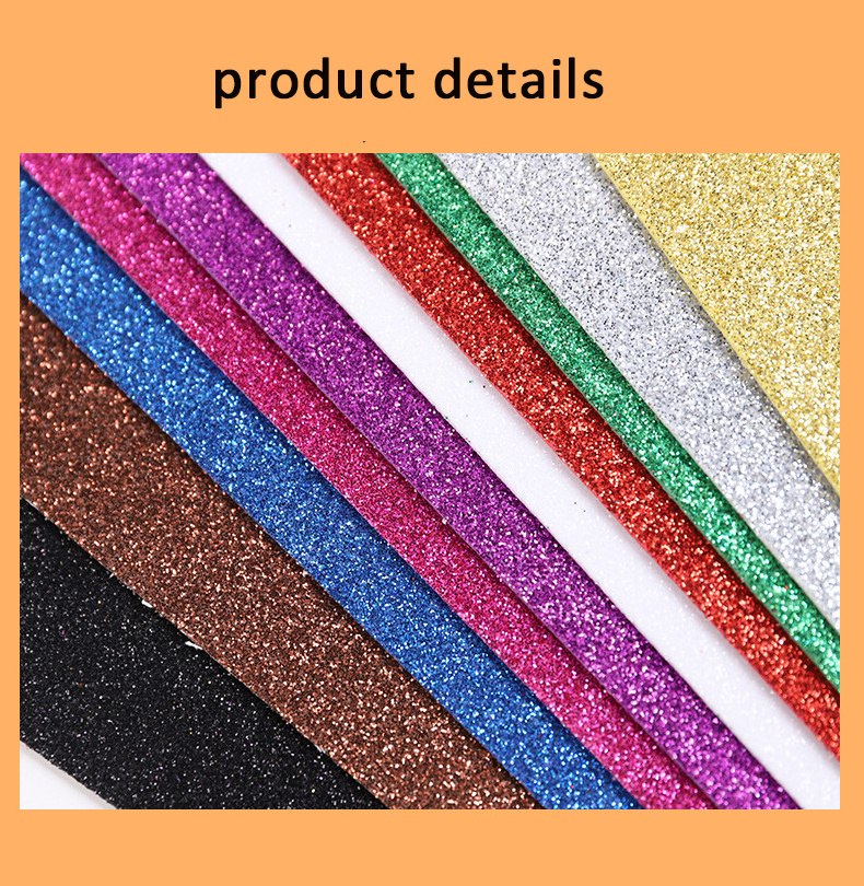 glitter eva sheets glitter eva foam sheet shinny craft  eva foam