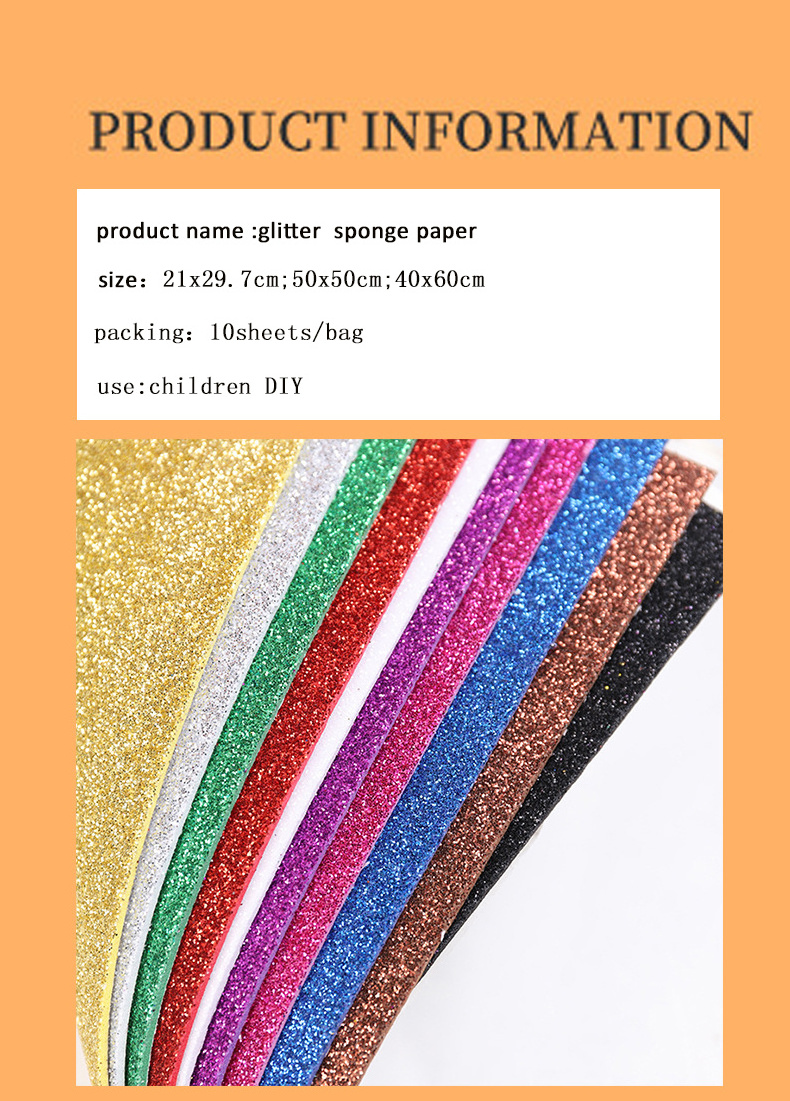 glitter eva sheets glitter eva foam sheet shinny craft  eva foam