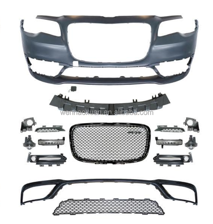 For the 2015-2023 Chrysler 300c S/R/T front bumper kit