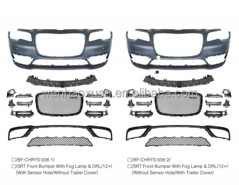 For the 2015-2023 Chrysler 300c S/R/T front bumper kit