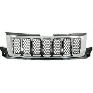 FT Grille Limited/Overland Chrome/Black fits 2011 2012 2013 for Grand Cherokee 57010708AE