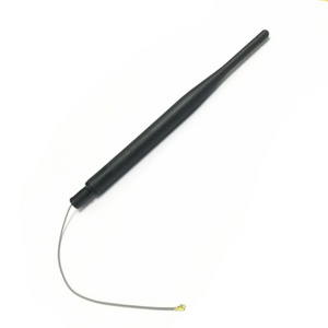 2400-2500MHz Wireless set-top box Ufl Whip antenna Foldable rubber duck 6dBi Ipex 2.4GHz Wifi antenna