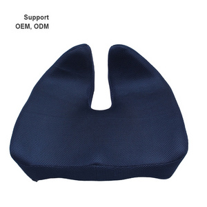 2021 New Style Hemorrhoid Pillow Blood Circulation Silicone Cooling Coccyx Orthopedic Memory Foam Car Seat Cushion