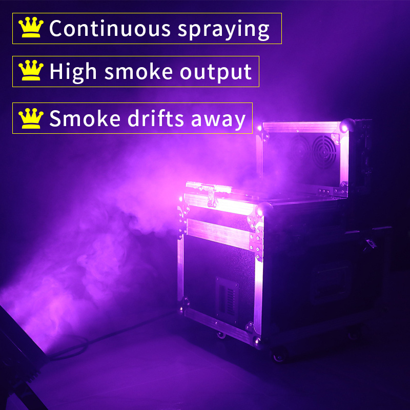 600W Double Heads Professional Haze Machine Dual Hazer Fog Smoke Machine Stage Equipment Fogging Machines