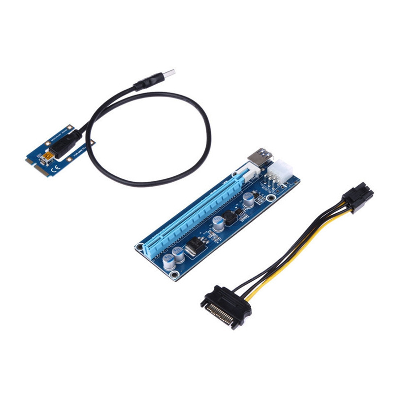 External graphics card power base GPU bracket for laptop external independent graphics card mini pcie to pci16X riser