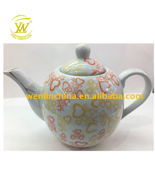 Factory direct hotsale kuwait tea pot teapot with handle for tea kettle