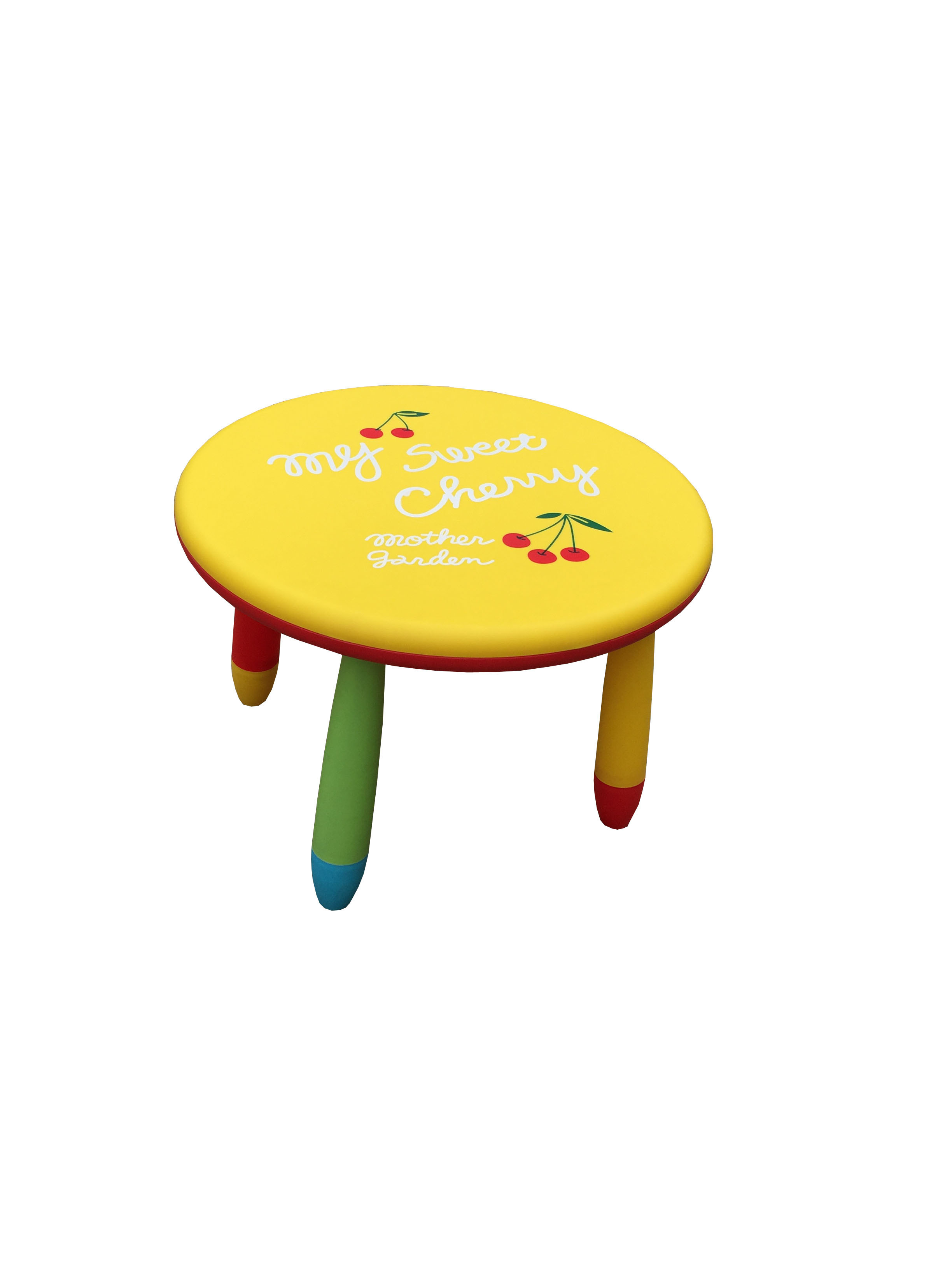 Popular school furniture classroom table chair set garden party children assembled plastic table for kids