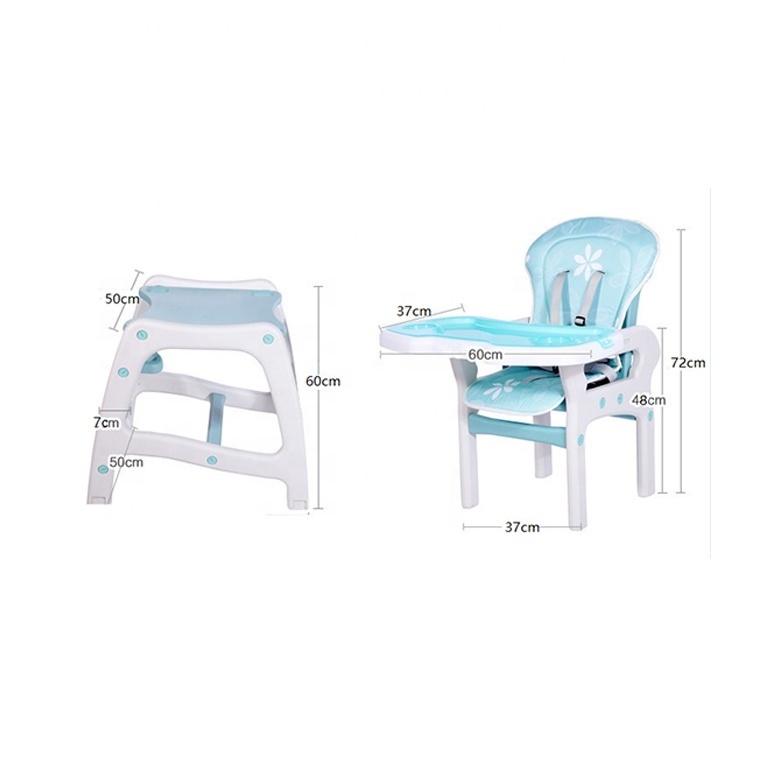 Hot Sale Kid Children Toddler Portable Simple Dining Eating Feeding High Chair Baby Folding Chair