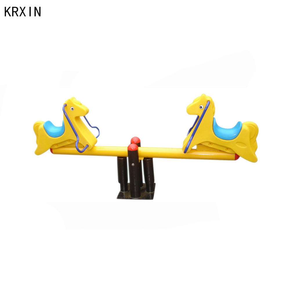 kids outdoor playground seesaw