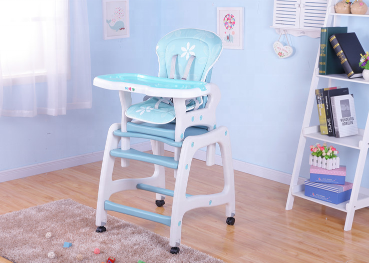 Hot Sale Kid Children Toddler Portable Simple Dining Eating Feeding High Chair Baby Folding Chair