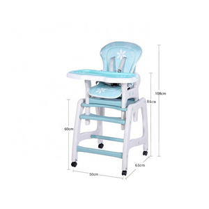 Hot Sale Kid Children Toddler Portable Simple Dining Eating Feeding High Chair Baby Folding Chair