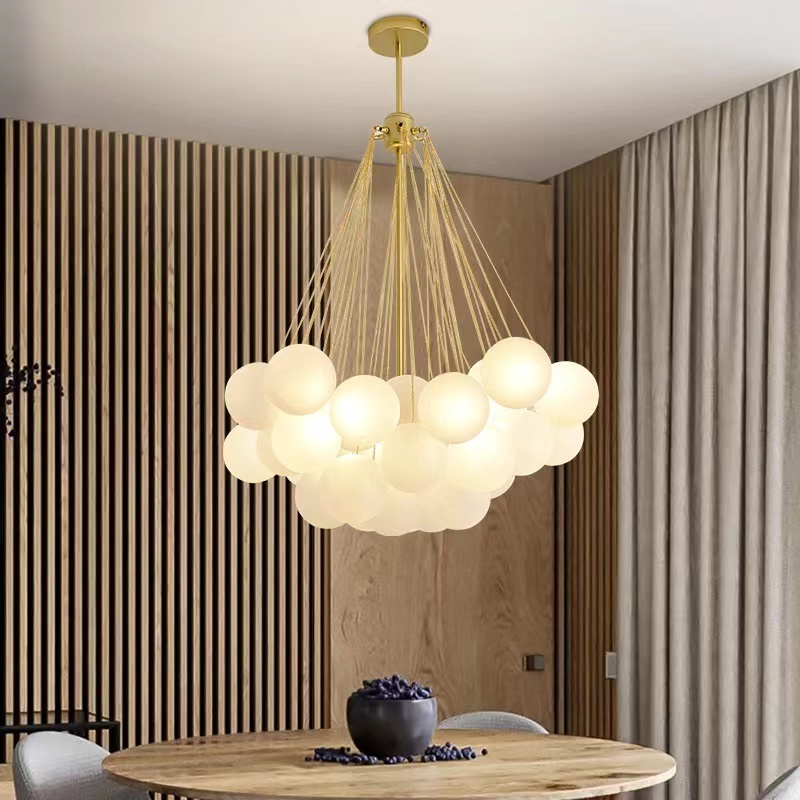 High Quality Living Room Dining Room Bedroom Bubble Series,Decorative Lighting Fixture Chandelier,Ball Chandelier