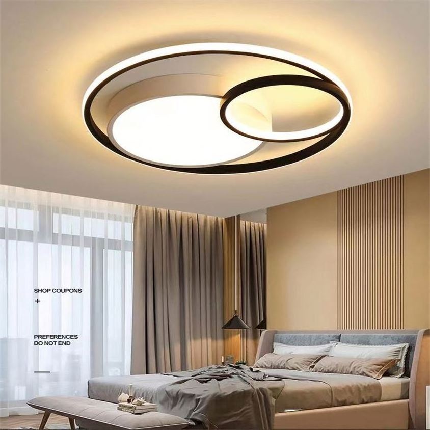 Simplicity Bedroom Luxury Foyer Modern Chandelier Square Lamp For Office Foldable Pendant Lights