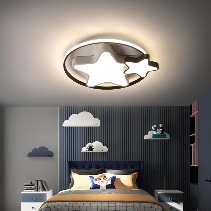 Cloud Star Moon Butterfly Shape Lamp Indoor Lighting Modern Kids Led Ceiling Lamp Children Light For Kids Room Bedroom