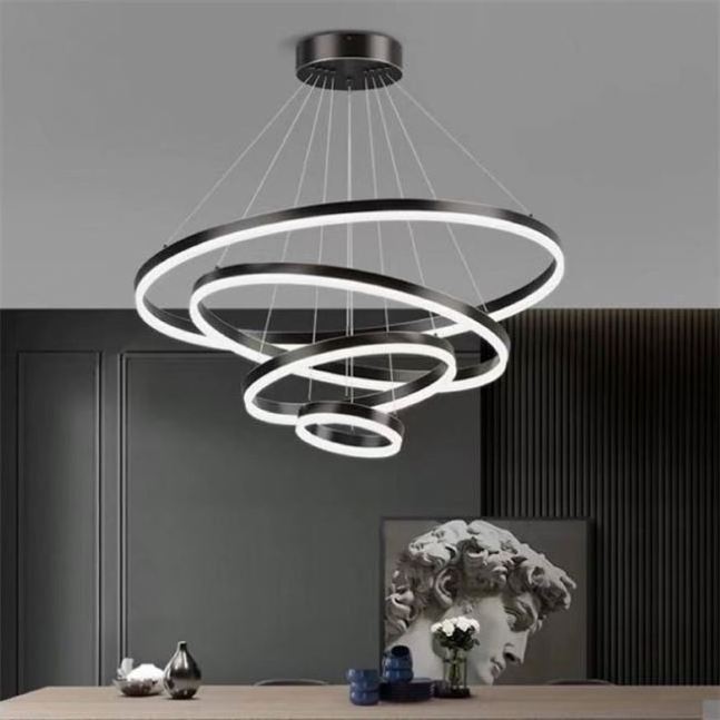 Post-Modern Creative Fashion Crystal Simplicity Light Luxury Bedroom Designer Simple Chandelier