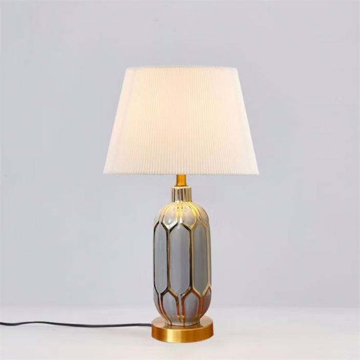 Exquisite Atmosphere Study Hotel Light Rechargeable Led Marble Base Desk Table Lamp Hidden Camera