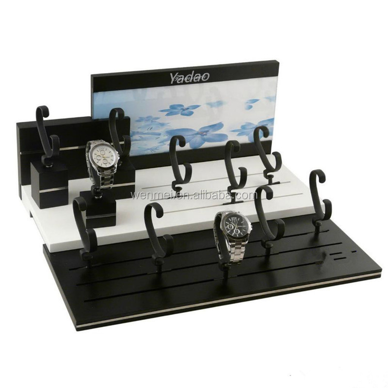 Elegant counter top acrylic watch display stand