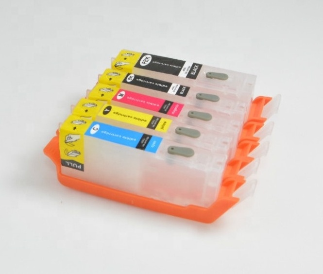 ARC chip for  PGI 580 581 Refill ink cartridge for Canon TS9550 TS9551C TS6251 Reset cartridge