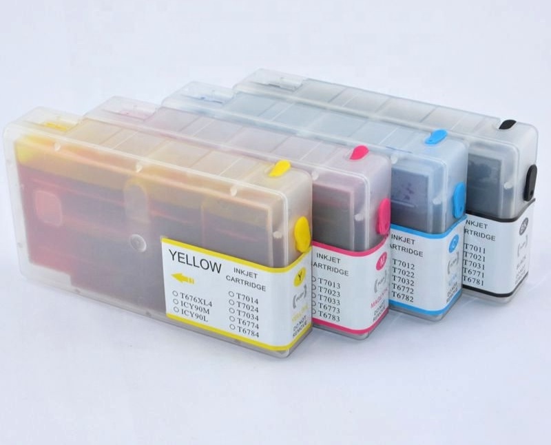 zhuhai wenon ink cartridge for epson t7031- t7034 refillable cartridge for epson t7031- t7034