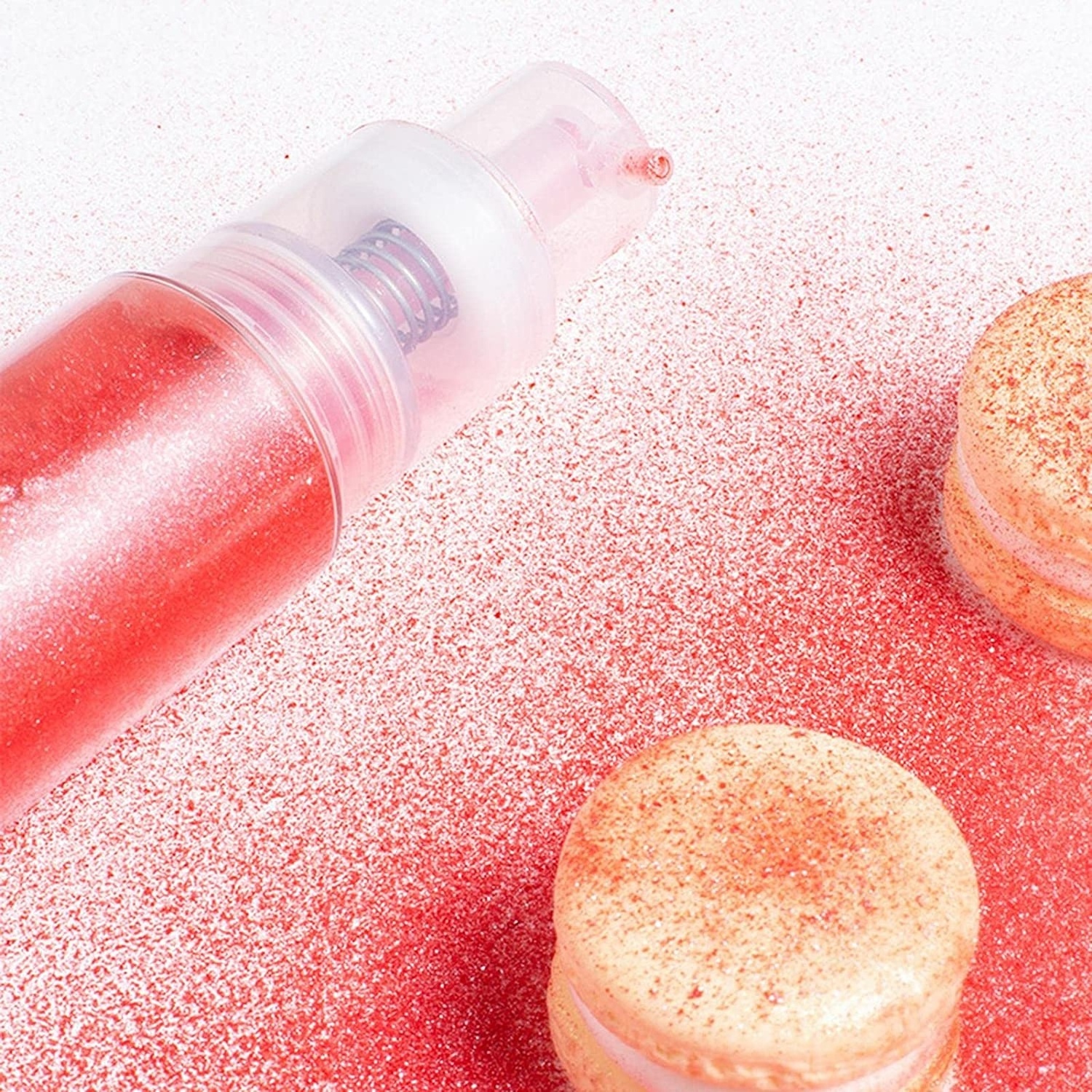 Edible Shiny Glitter Spray Food Coloring Metallic Lust Powder Food Grade Sparkling Dust Push Pump for Cake