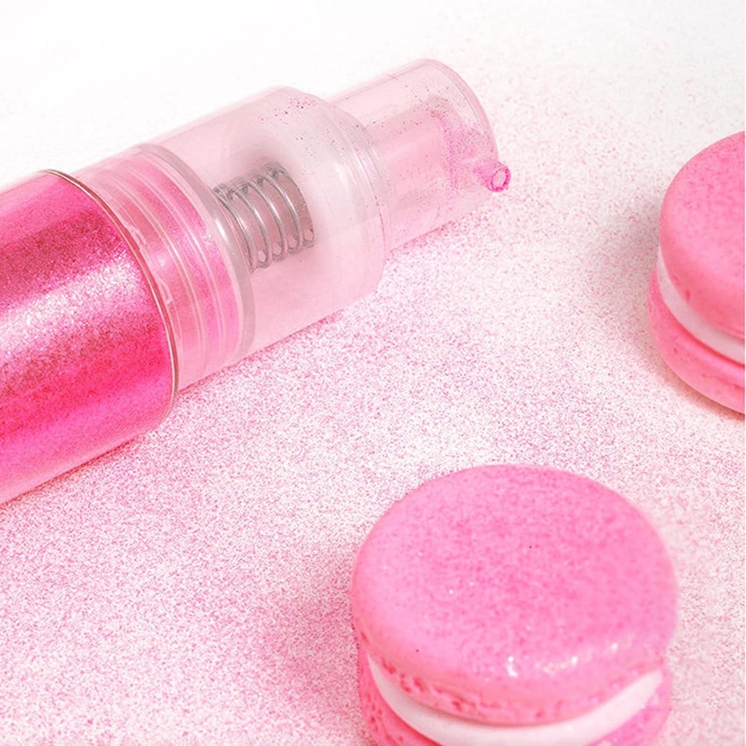 Edible Shiny Glitter Spray Food Coloring Metallic Lust Powder Food Grade Sparkling Dust Push Pump for Cake