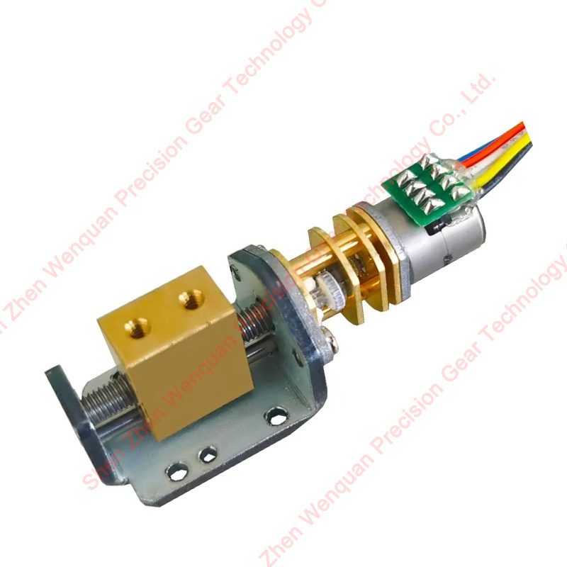 SM10GB50-202 10mm mini stepper motor with gearbox with bracket with slider high precision