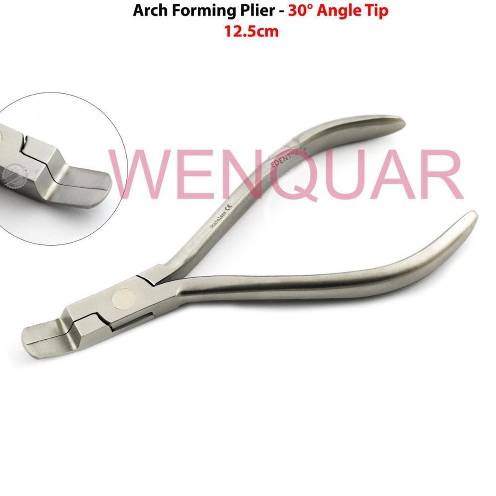 Dental Orthodontic Arch Forming Pliers Wire Bending 30 degree Angle Tip Orthodontist Braces High Quality