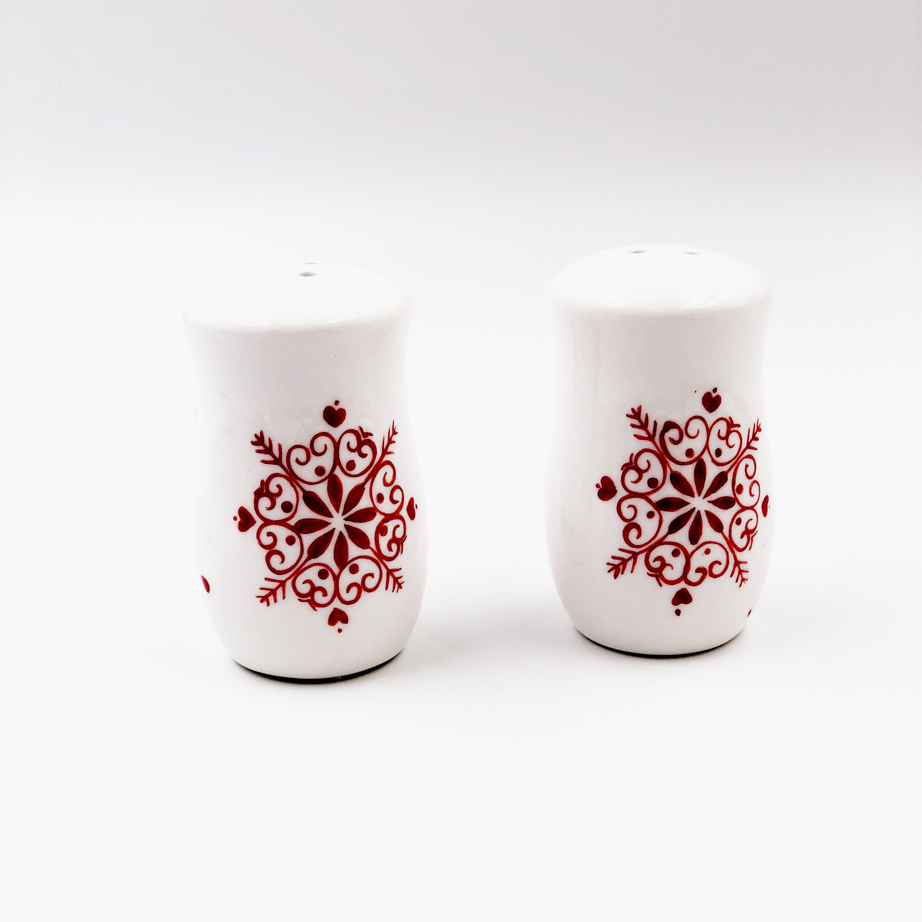 Catcus Shape Ceramic Personalized Salt and Pepper Shaker Set