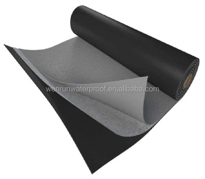 High Quality 1.2 1.5mm 2mm polyester reinforced roofing Waterproofing Membrane rolls Plastic Roof sheet PVC Membrane for roof