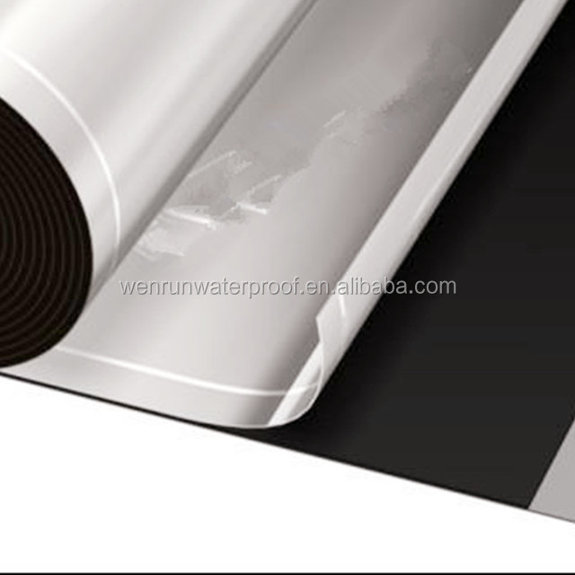 Hot Sales Flexible Self Adhesive Bitumen Asphalt Waterproof Sheet Roofing Membrane