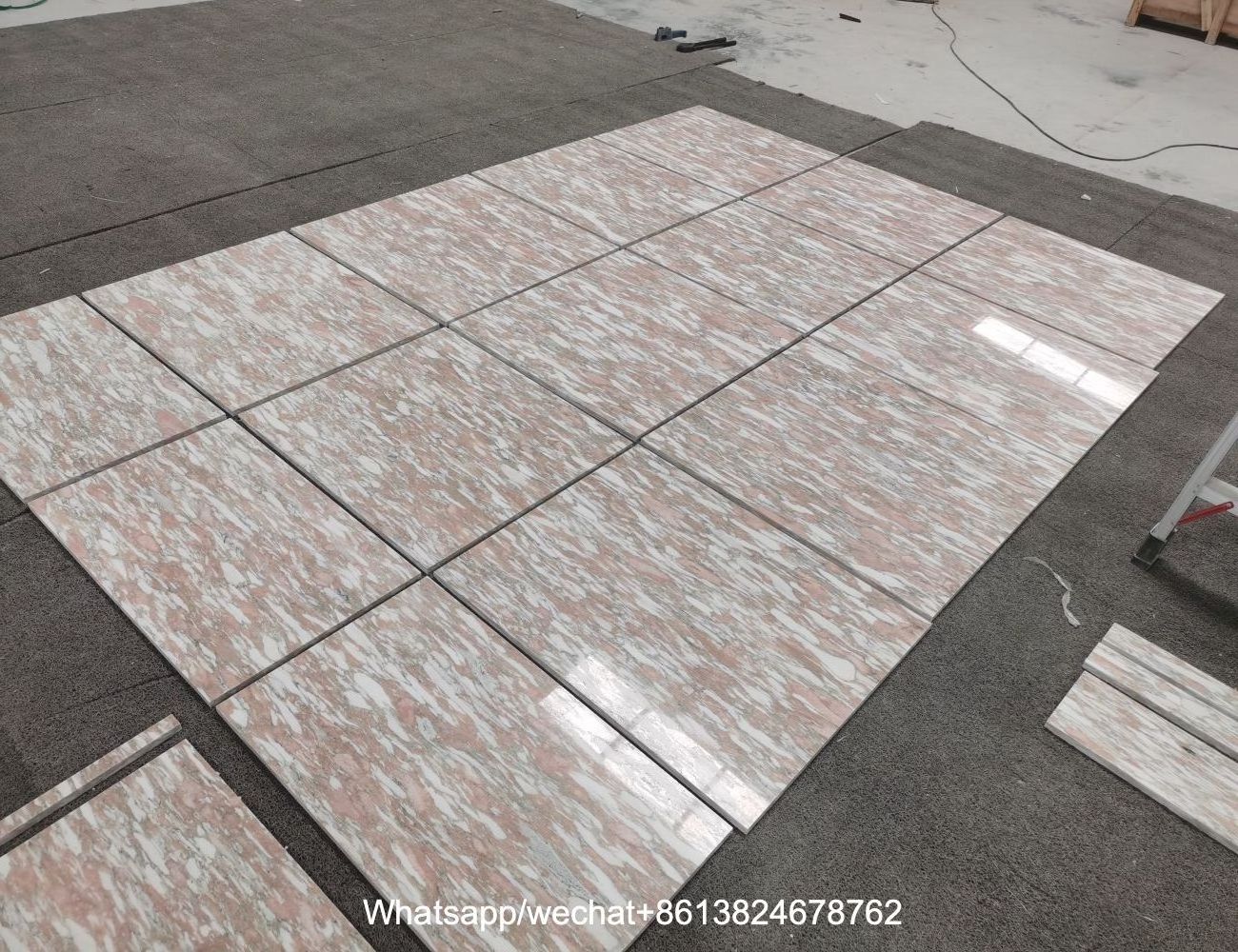 red stone from norway Pattern Marmo Marmol pink Marble Slabs for hongkong projects