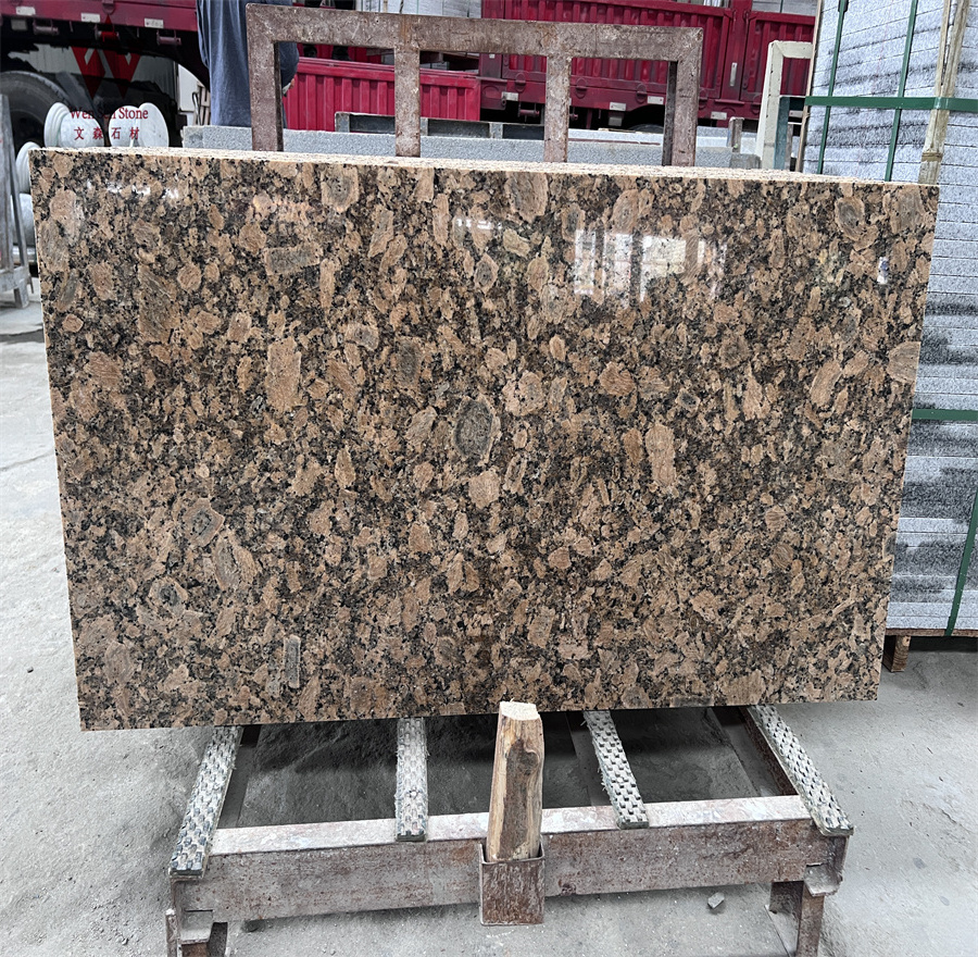 Mozambique Absolute Granite Polished gold Sale Stone Style Surface Modern Technical Hotel Design Support Cut Form Origin Online