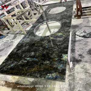 brazil luxury marble countertop blue agate vanity top and  Wall And Floor Wholesale For Countertop and Floor Tiles