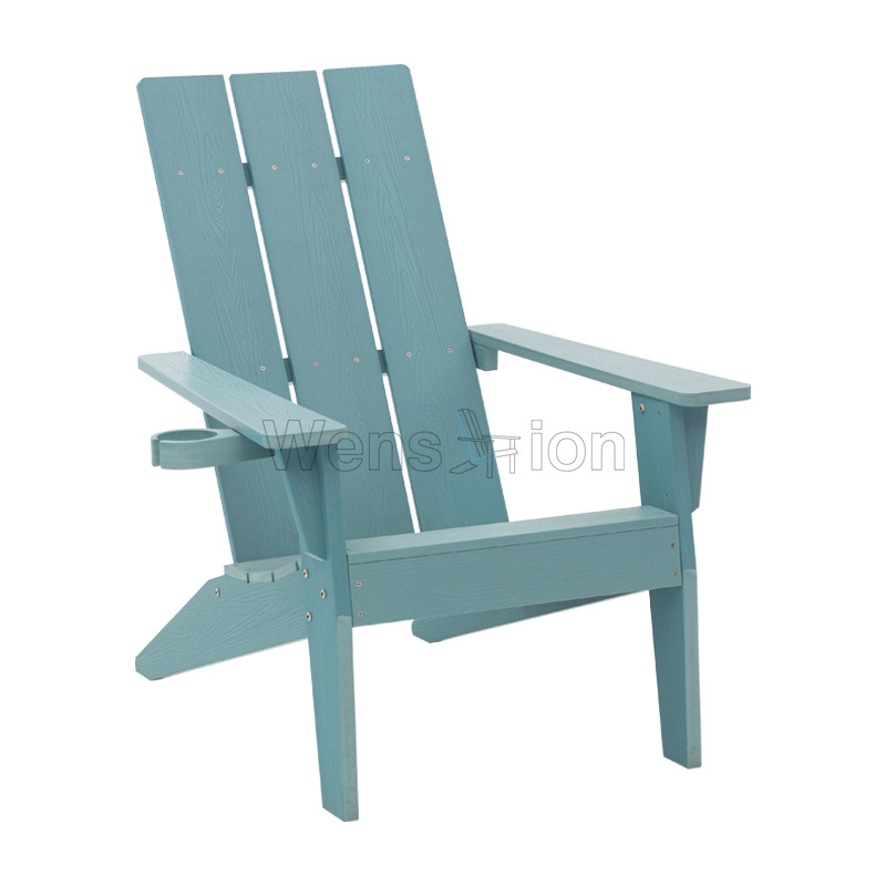 Big Promotions Poly Lumber resin all weather adirondack chairs for garden  outdoor patio set furniture