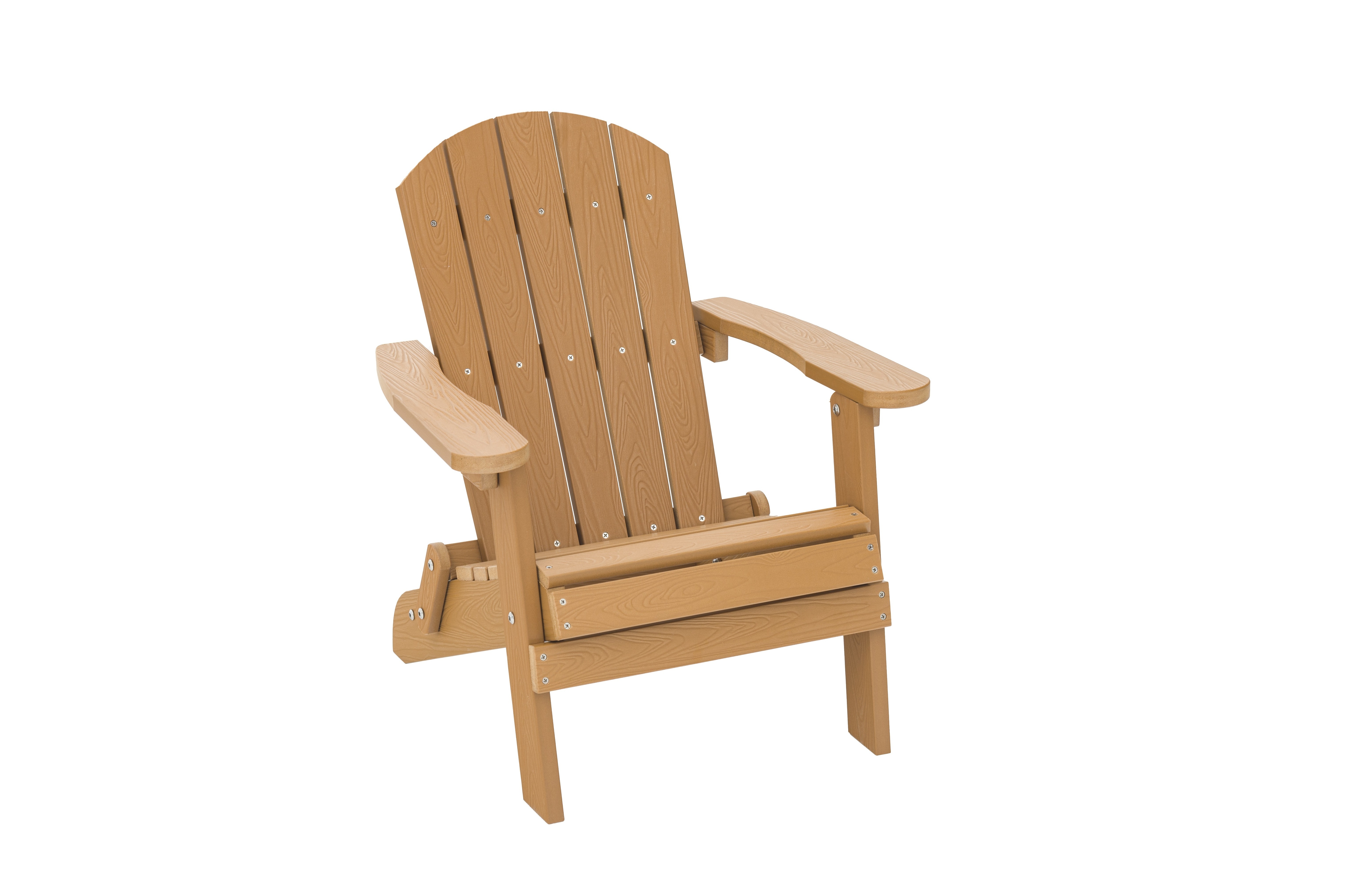 Folding adirondack chair Waterproof Patio Outdoor Garden plastic wood teak colors