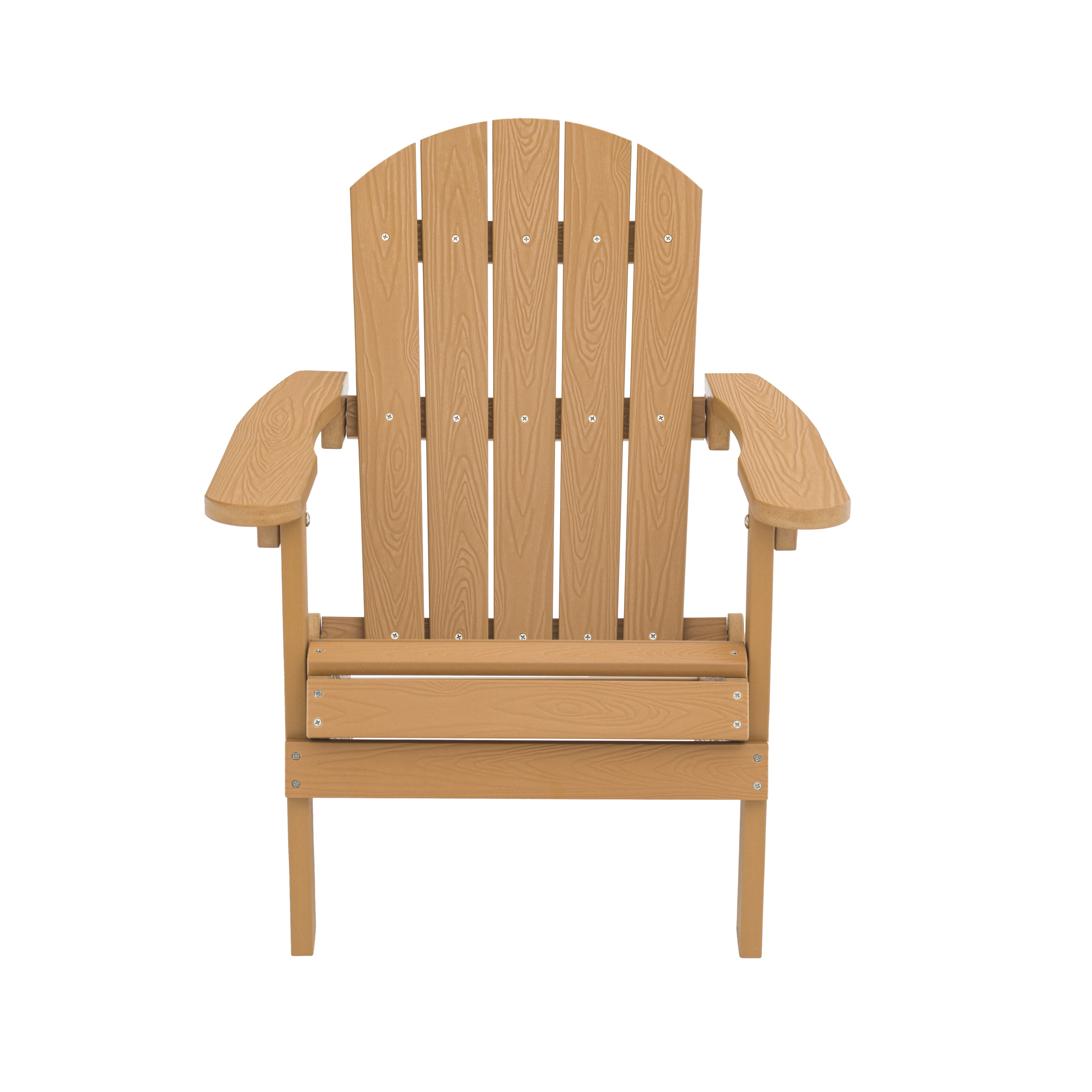 Folding adirondack chair Waterproof Patio Outdoor Garden plastic wood teak colors