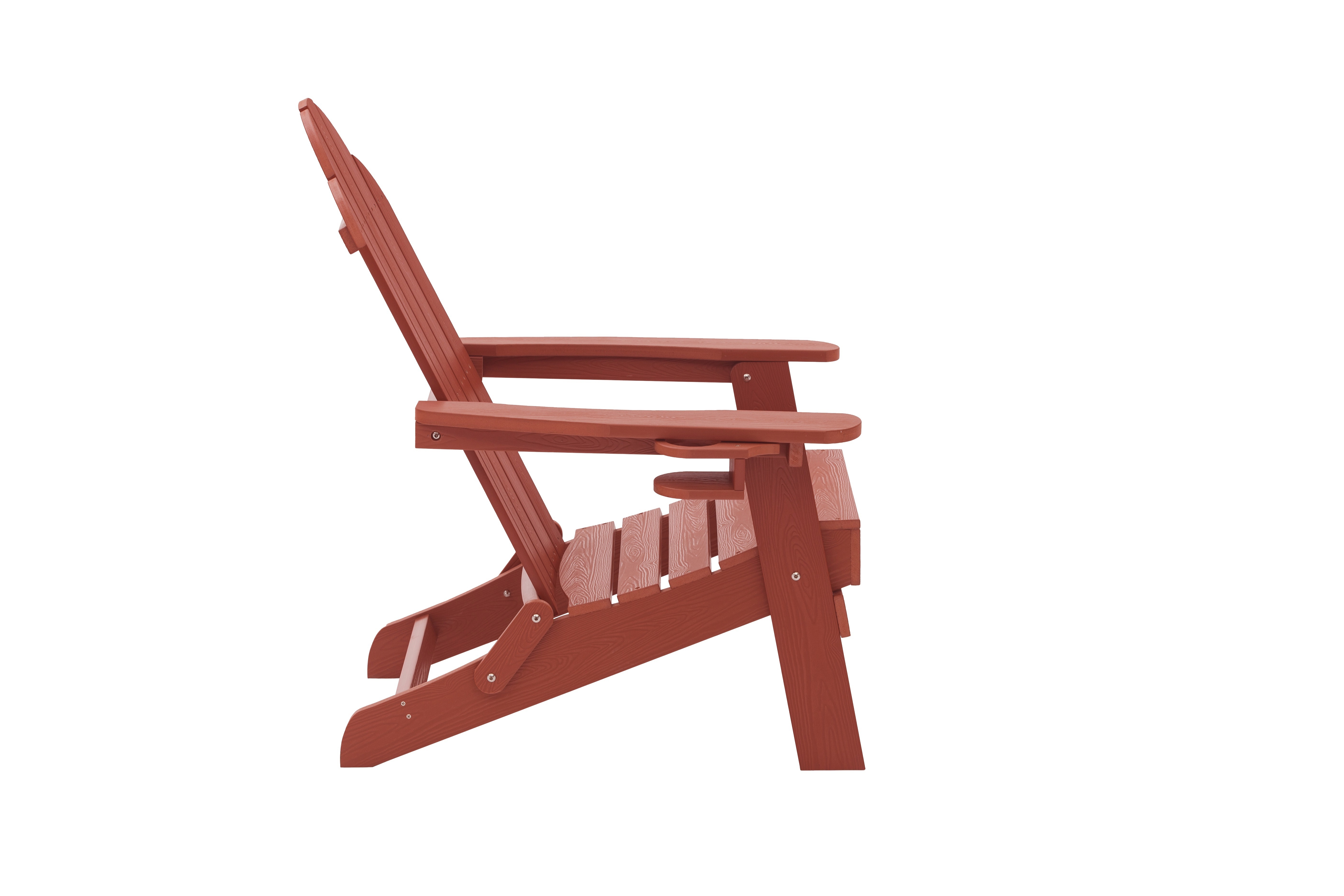 Outdoor swimming pool outdoor adirondack chair   weathering resistant folding  composite material plastic chair