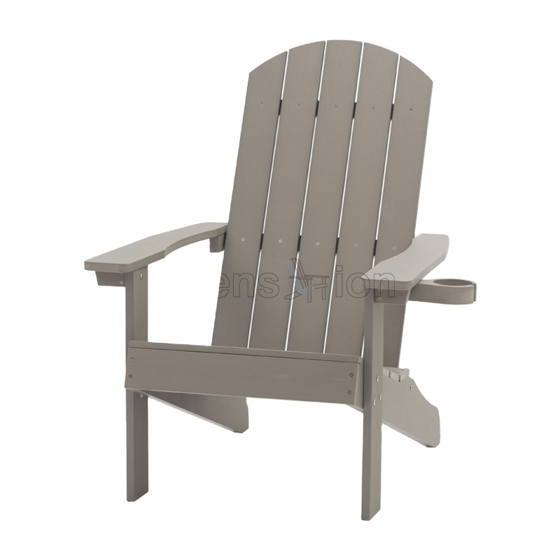 HIPS furniture wood plastic composite chair non-fading adirondack chair for patio outdoor furniture Adirondack Chairs