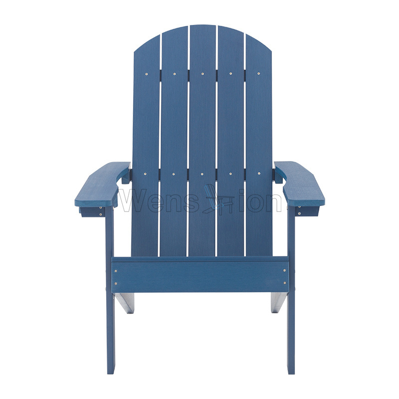 Traditional White adirondack chairs durable and UV resistance outdoor chairs