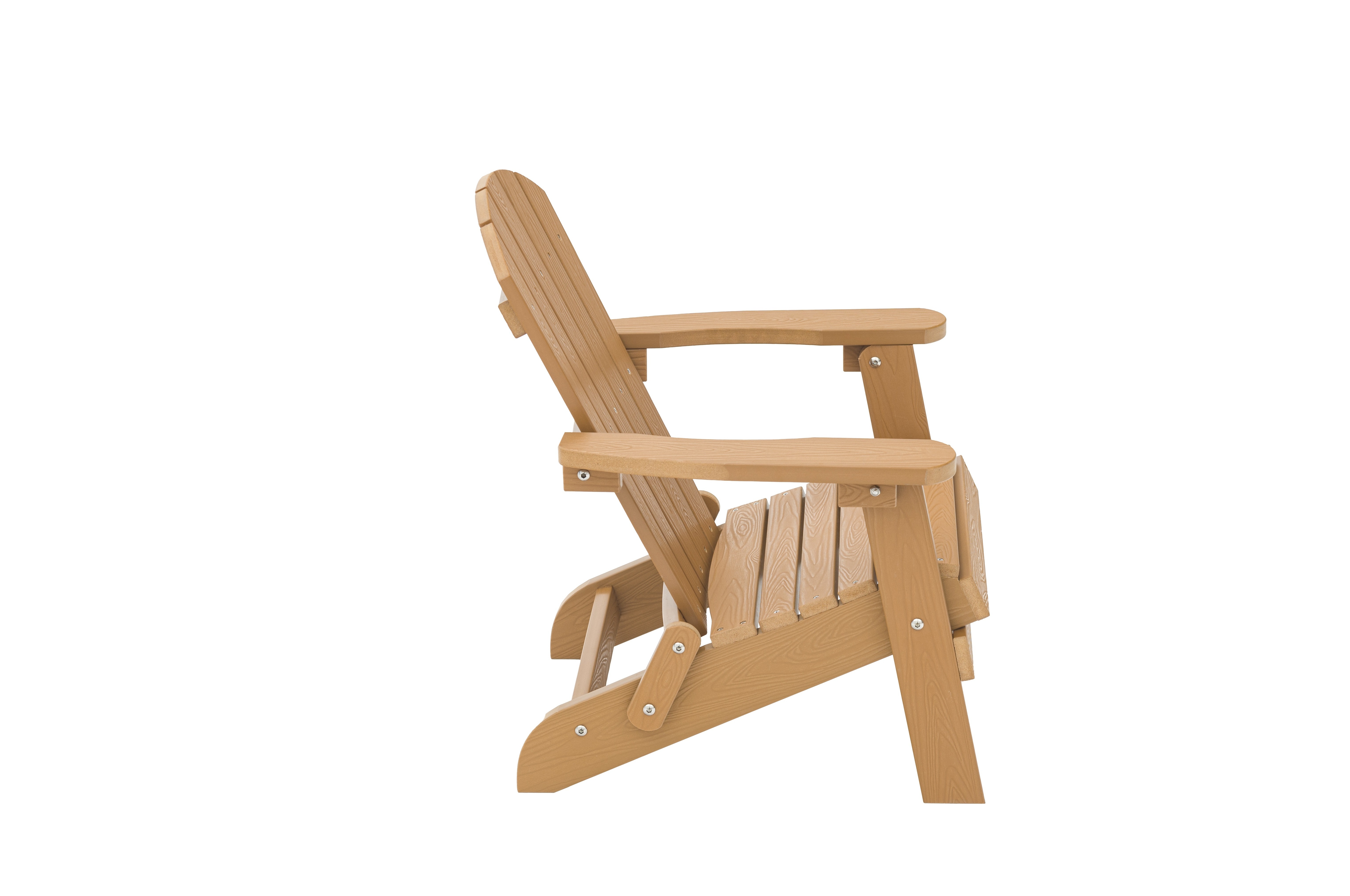 Folding adirondack chair Waterproof Patio Outdoor Garden plastic wood teak colors