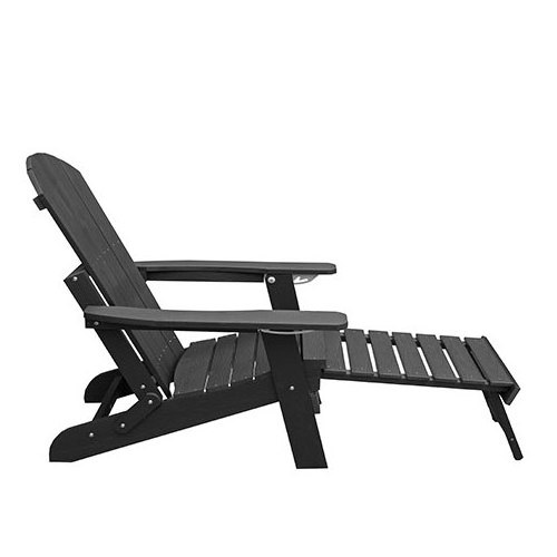 Customized Waterproof Outdoor Garden Patio Beach Folding Lounge Hard Plastic Adirondack Chairs Furniture