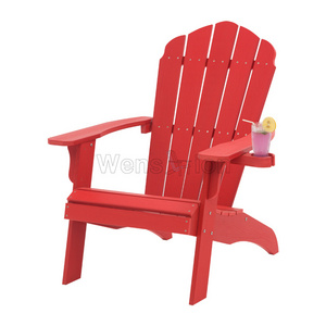 Hot sale Customized poly lumber furniture Oversized Adirondack Chair for garden camping swimming pool