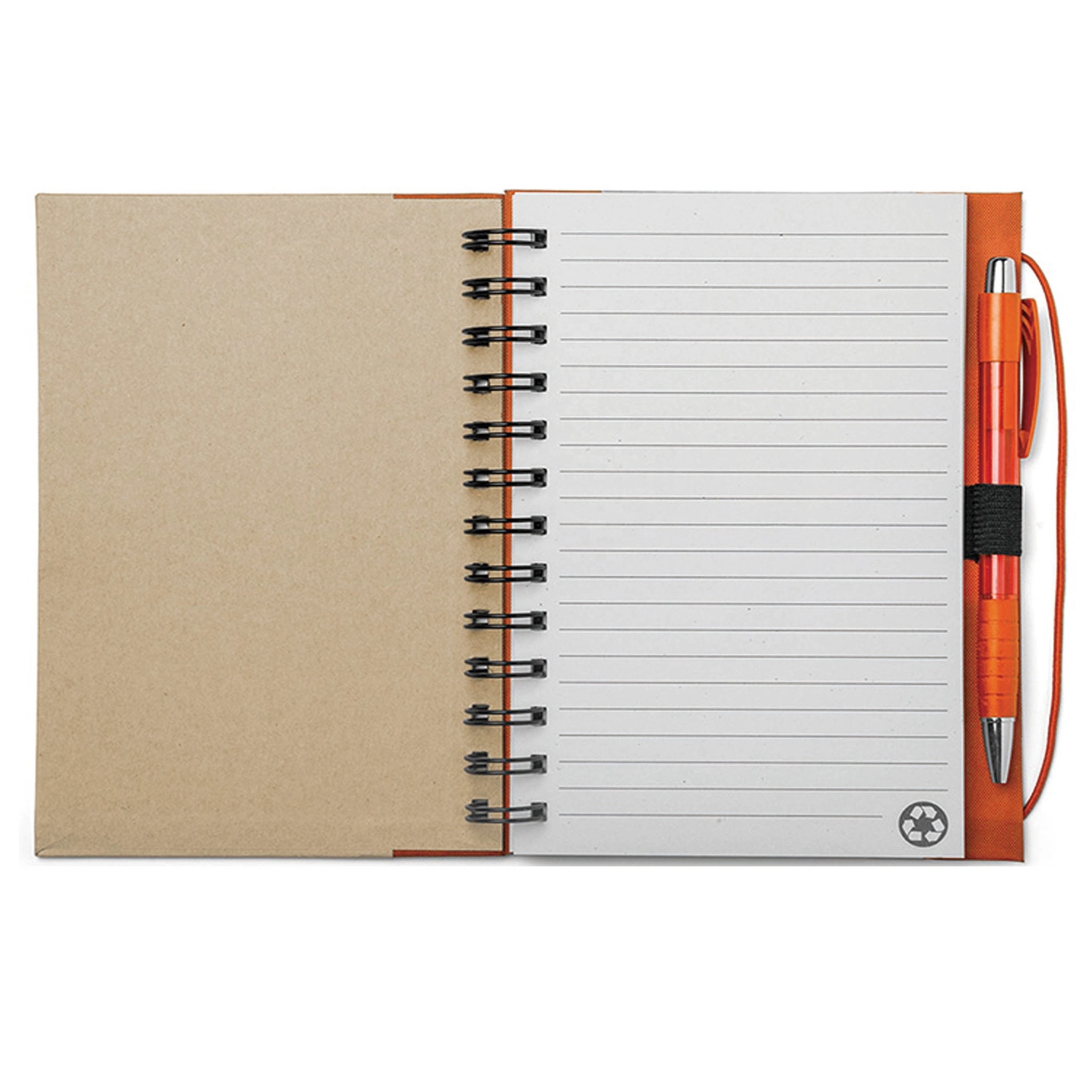 Wholesale Office and School Supplies Loose Leaf Paper Cover Spiral Notebook With Pen