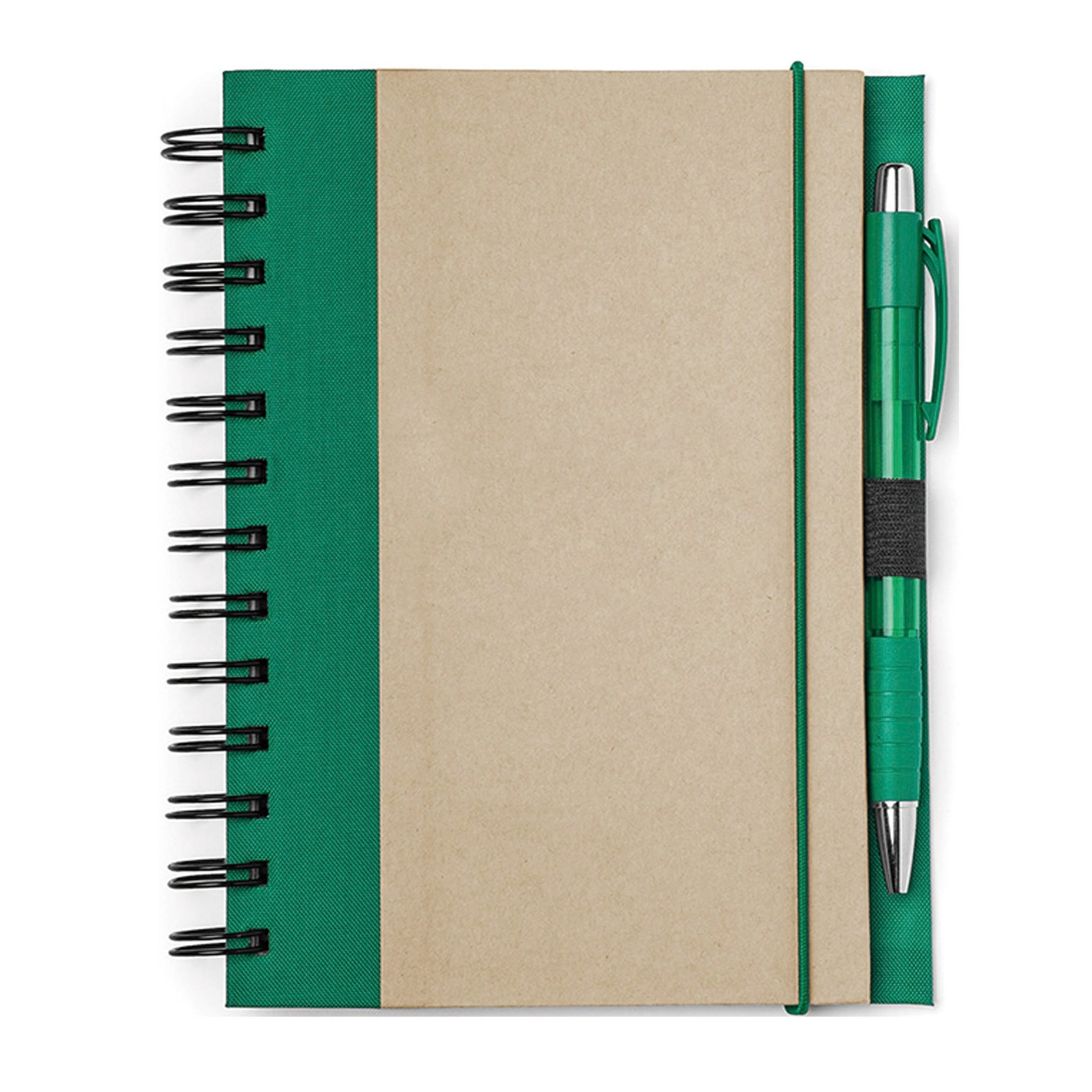 Wholesale Office and School Supplies Loose Leaf Paper Cover Spiral Notebook With Pen